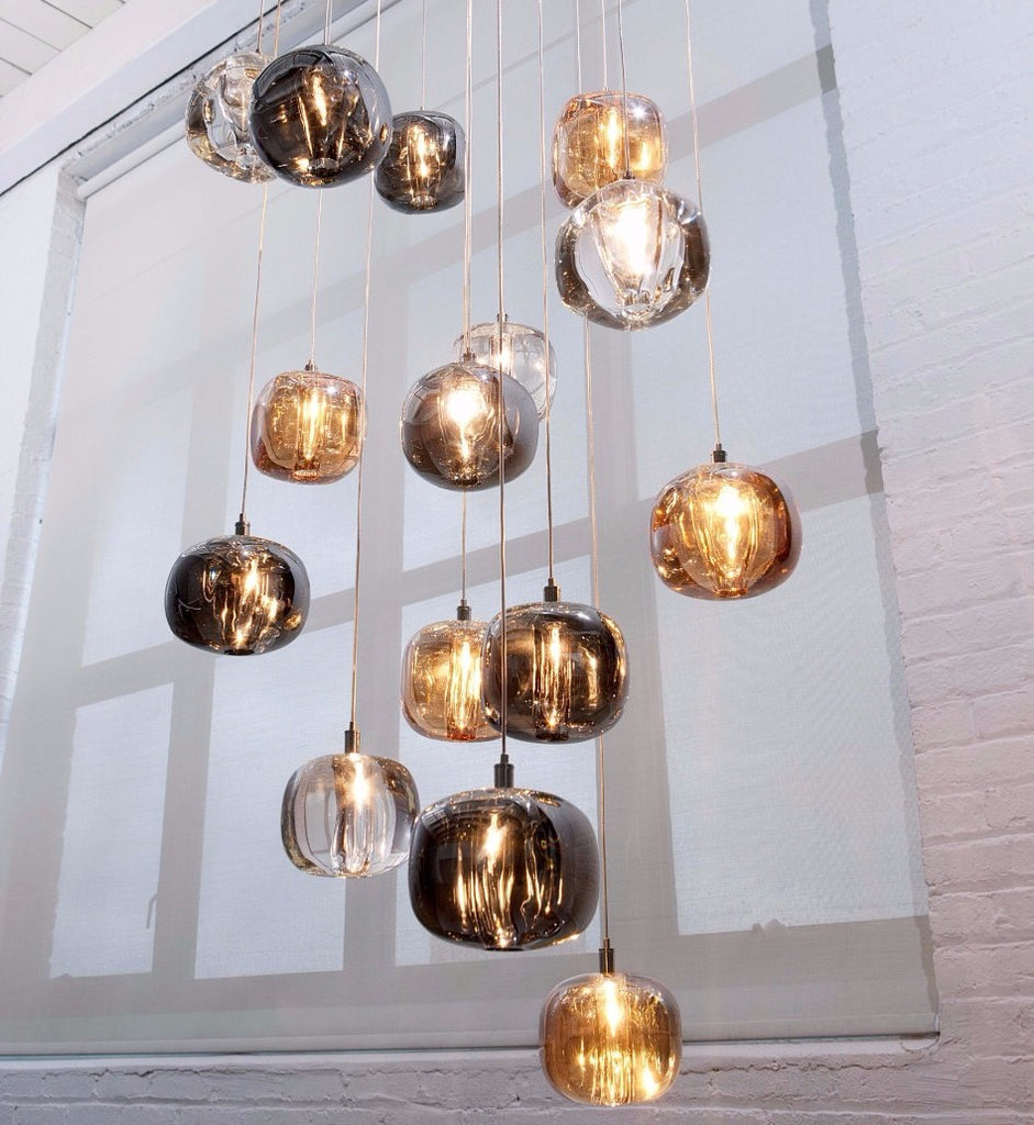 Glowcube Modern Crystal Chandelier-Neutral Decor