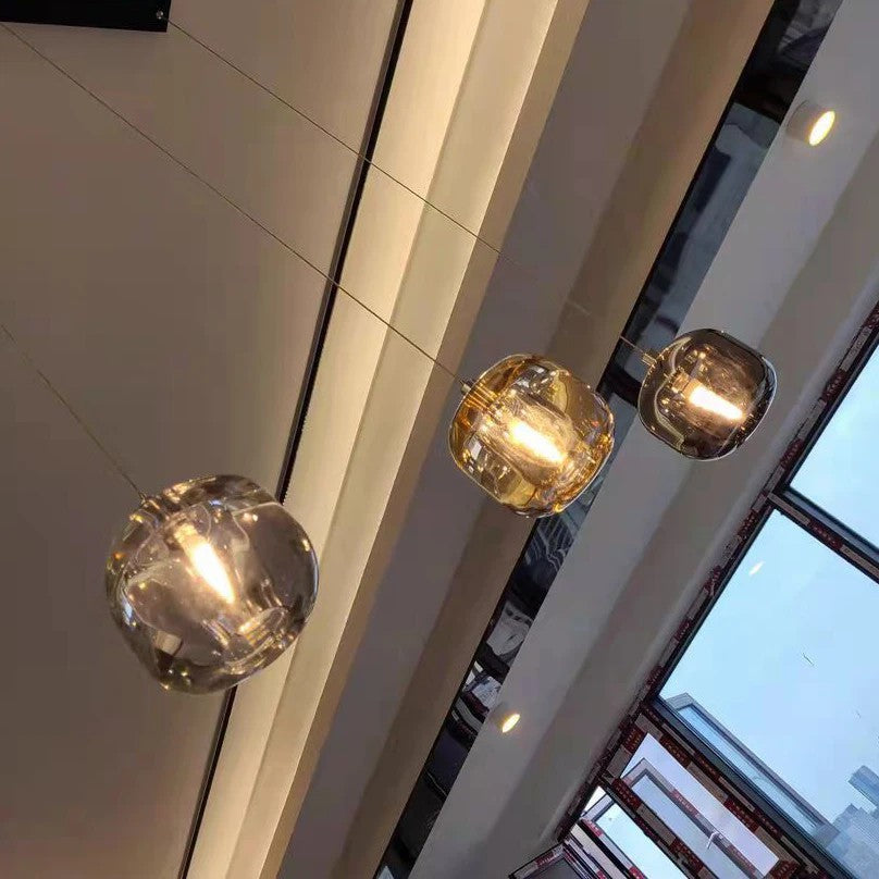 Glowcube Modern Crystal Chandelier-Neutral Decor