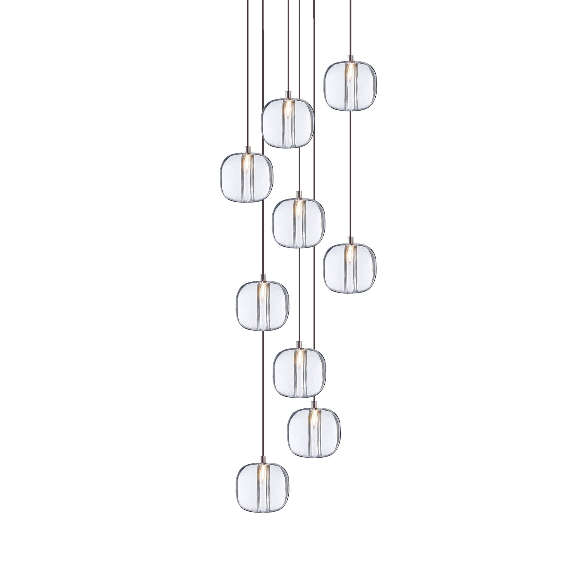 Glowcube Modern Crystal Chandelier-Neutral Decor