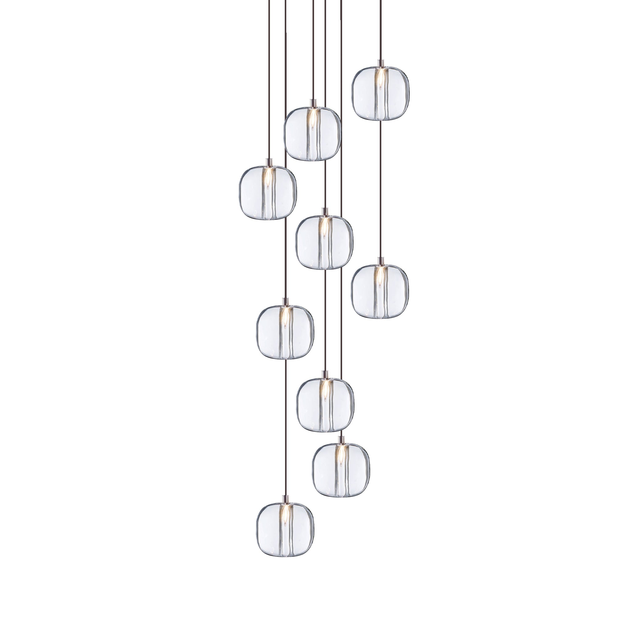 Glowcube Modern Crystal Chandelier-Neutral Decor