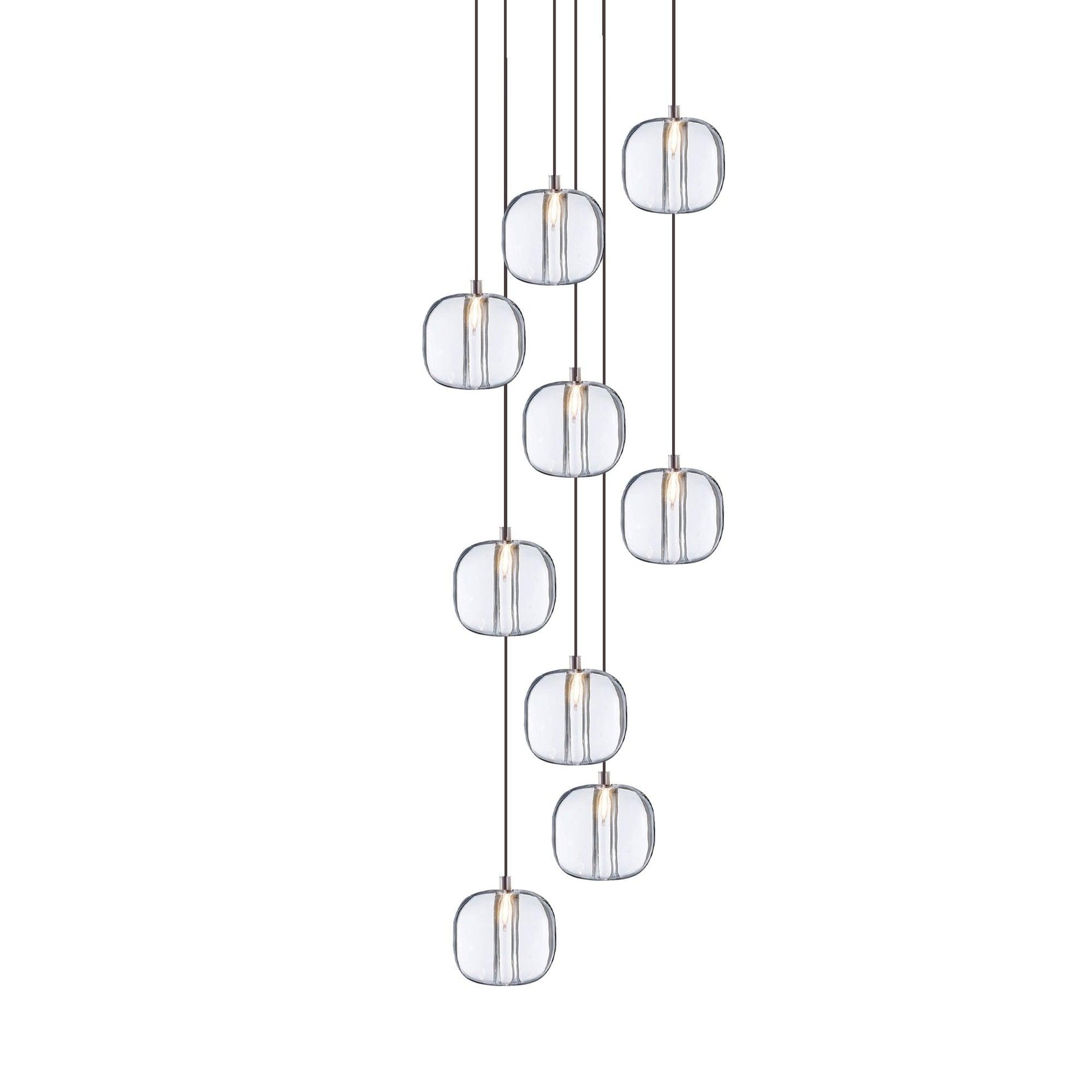 Glowcube Modern Crystal Chandelier-Neutral Decor