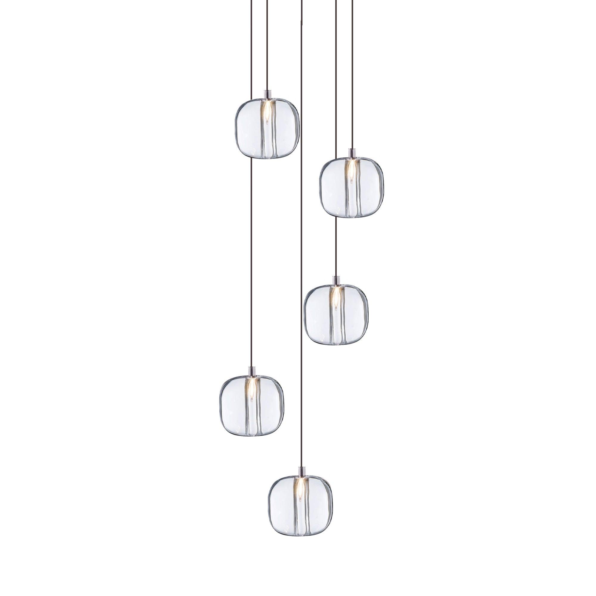 Glowcube Modern Crystal Chandelier-Neutral Decor