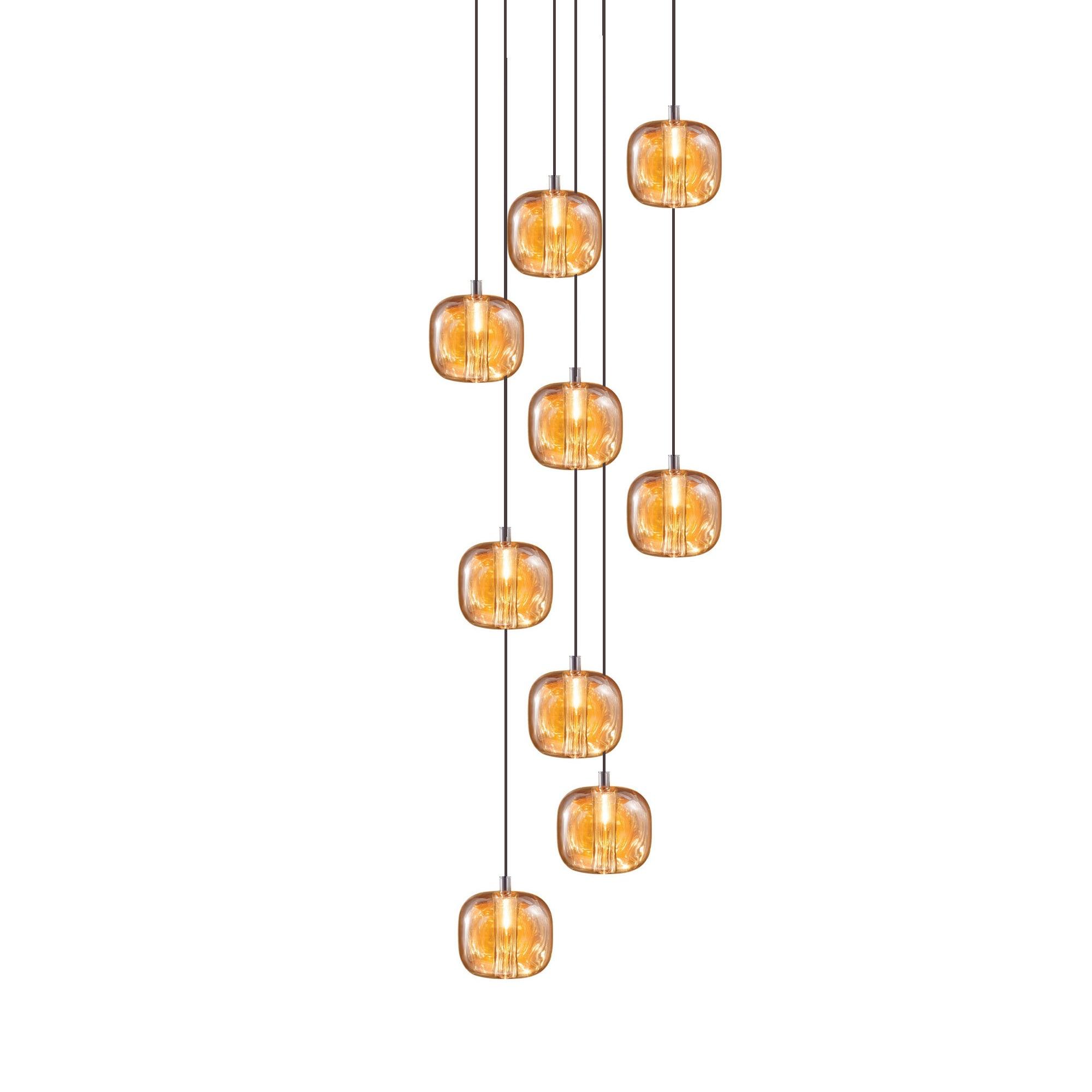 Glowcube Modern Crystal Chandelier-Neutral Decor