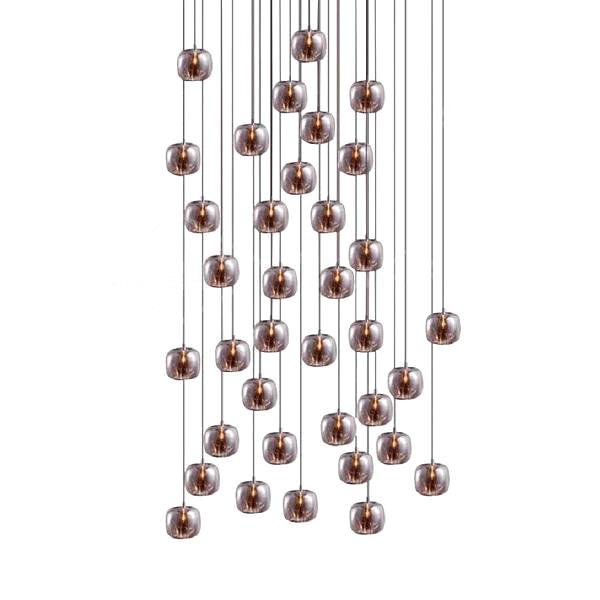 Glowcube Modern Crystal Chandelier-Neutral Decor
