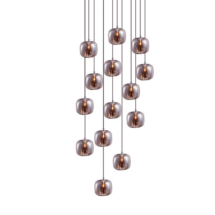 Glowcube Modern Crystal Chandelier-Neutral Decor