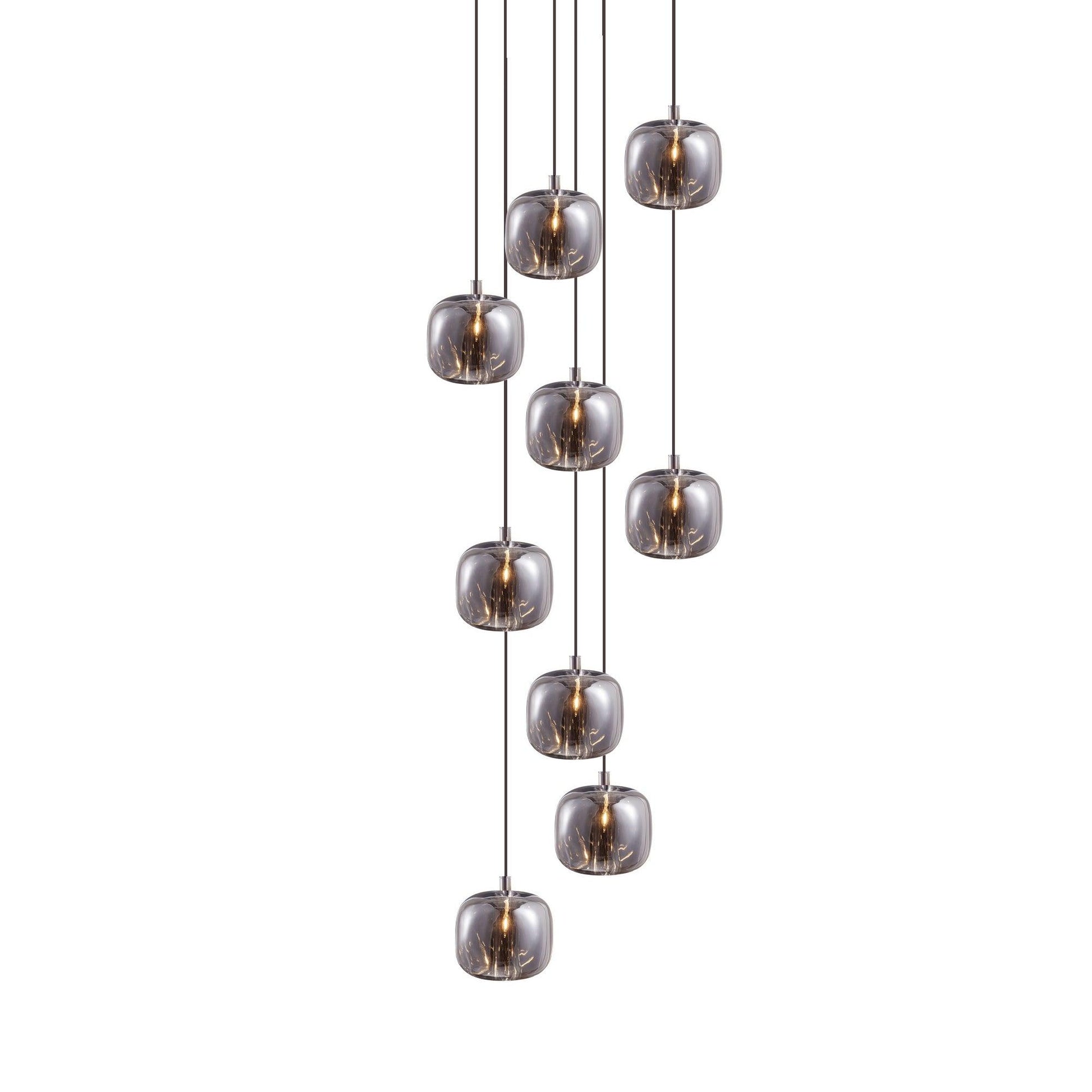 Glowcube Modern Crystal Chandelier-Neutral Decor