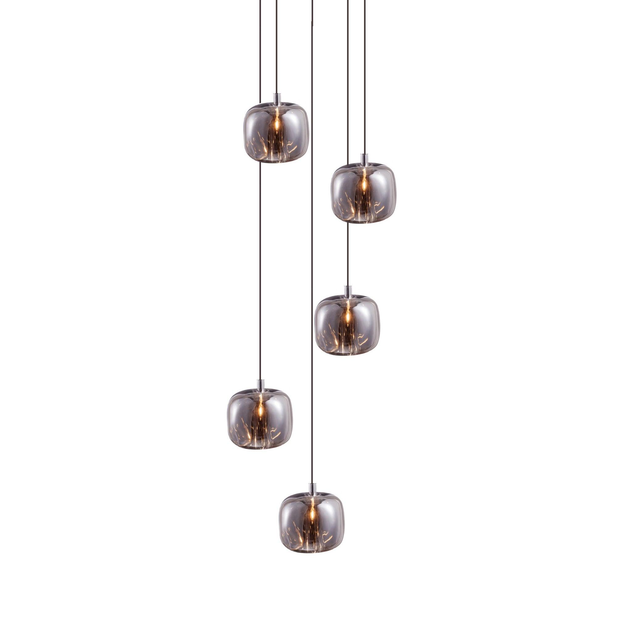 Glowcube Modern Crystal Chandelier-Neutral Decor