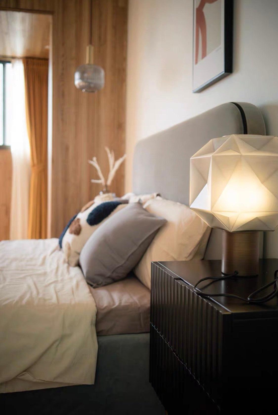 Cubo Table Lamp-Neutral Decor