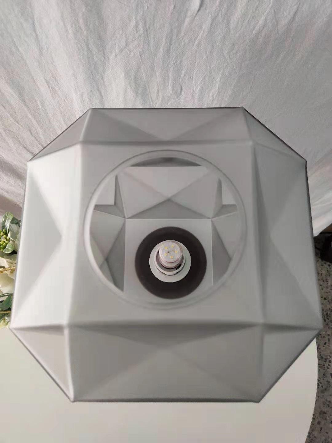 Cubo Table Lamp-Neutral Decor