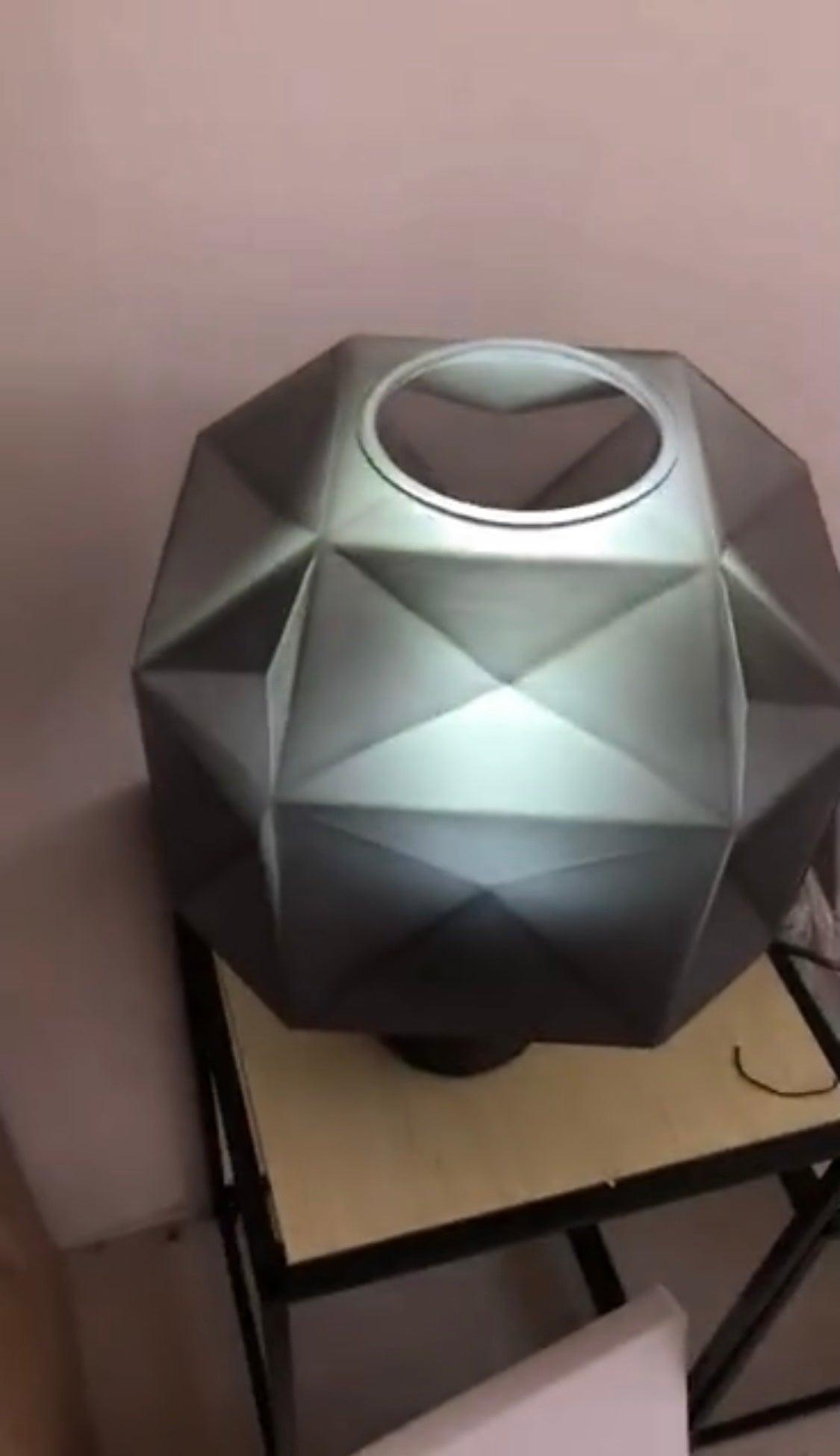 Cubo Table Lamp-Neutral Decor