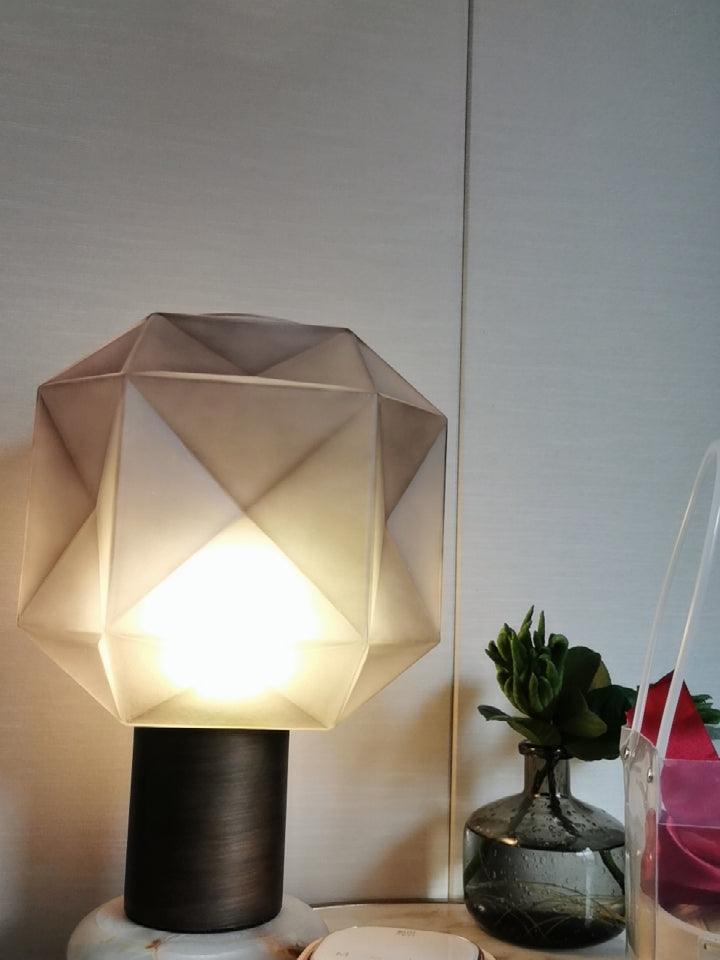Cubo Table Lamp-Neutral Decor