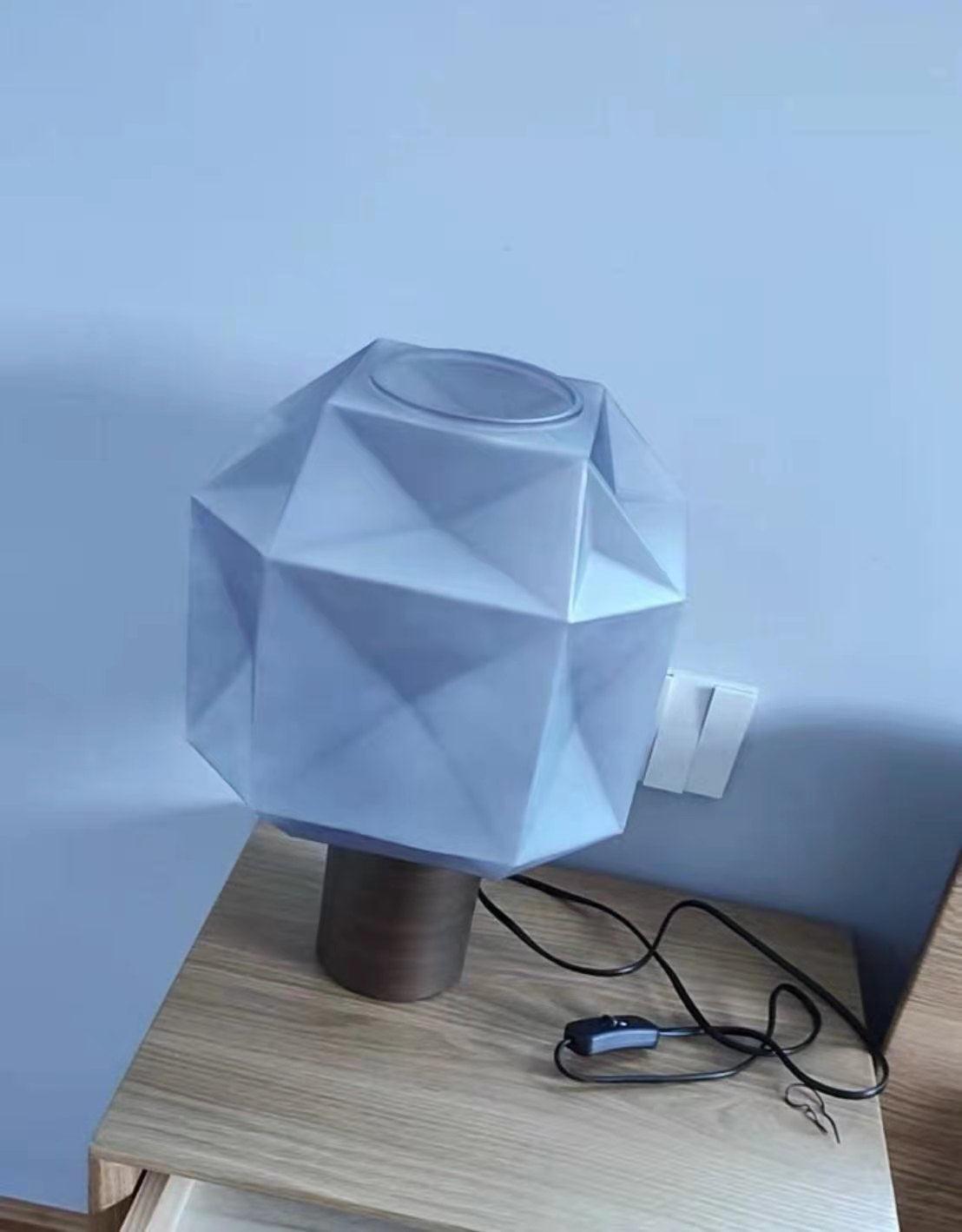 Cubo Table Lamp-Neutral Decor