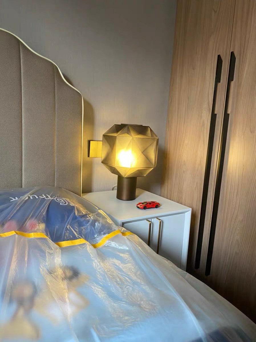 Cubo Table Lamp-Neutral Decor