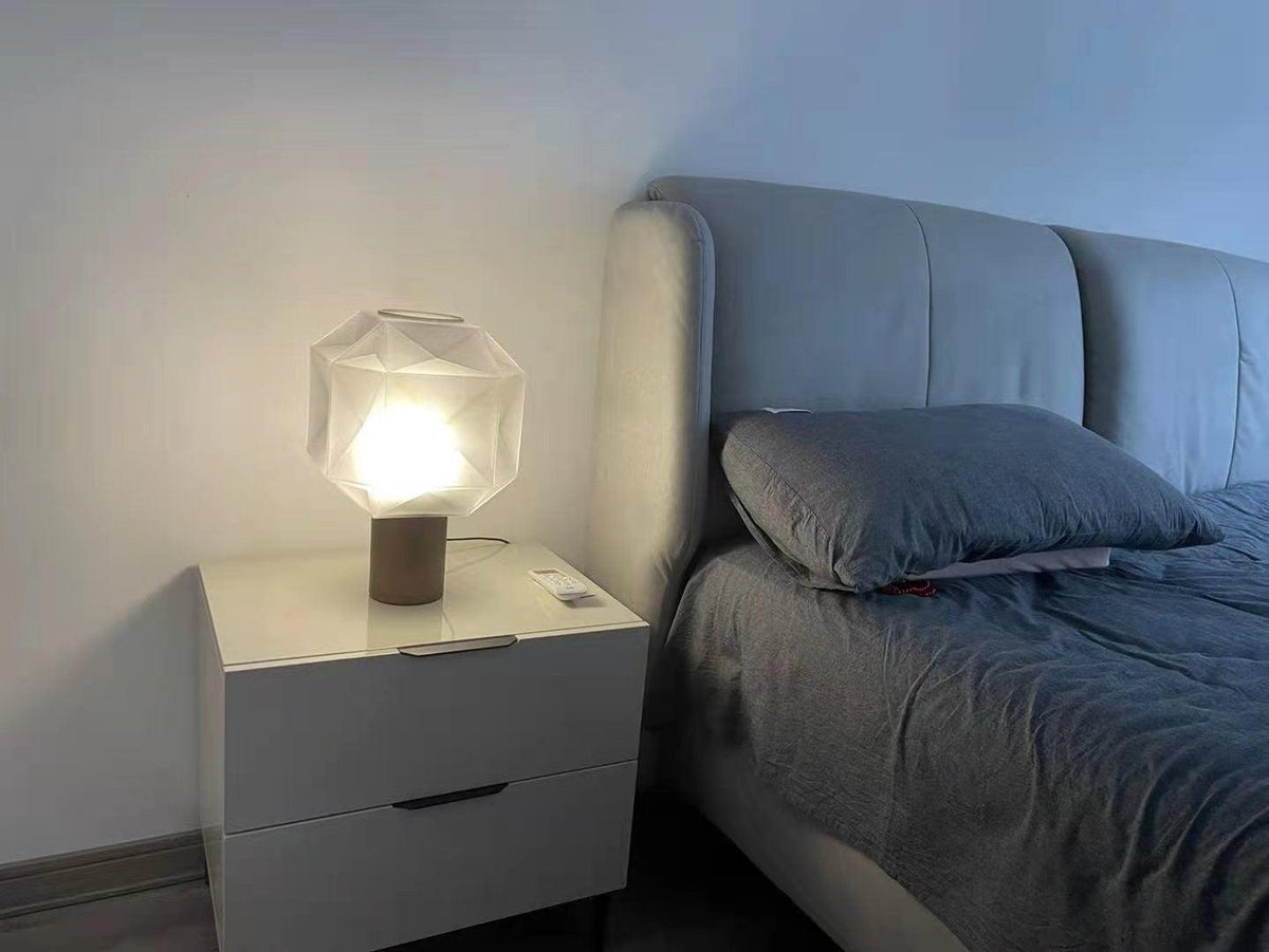 Cubo Table Lamp-Neutral Decor