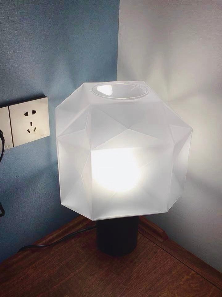 Cubo Table Lamp-Neutral Decor