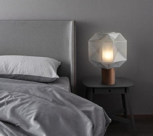 Cubo Table Lamp-Neutral Decor