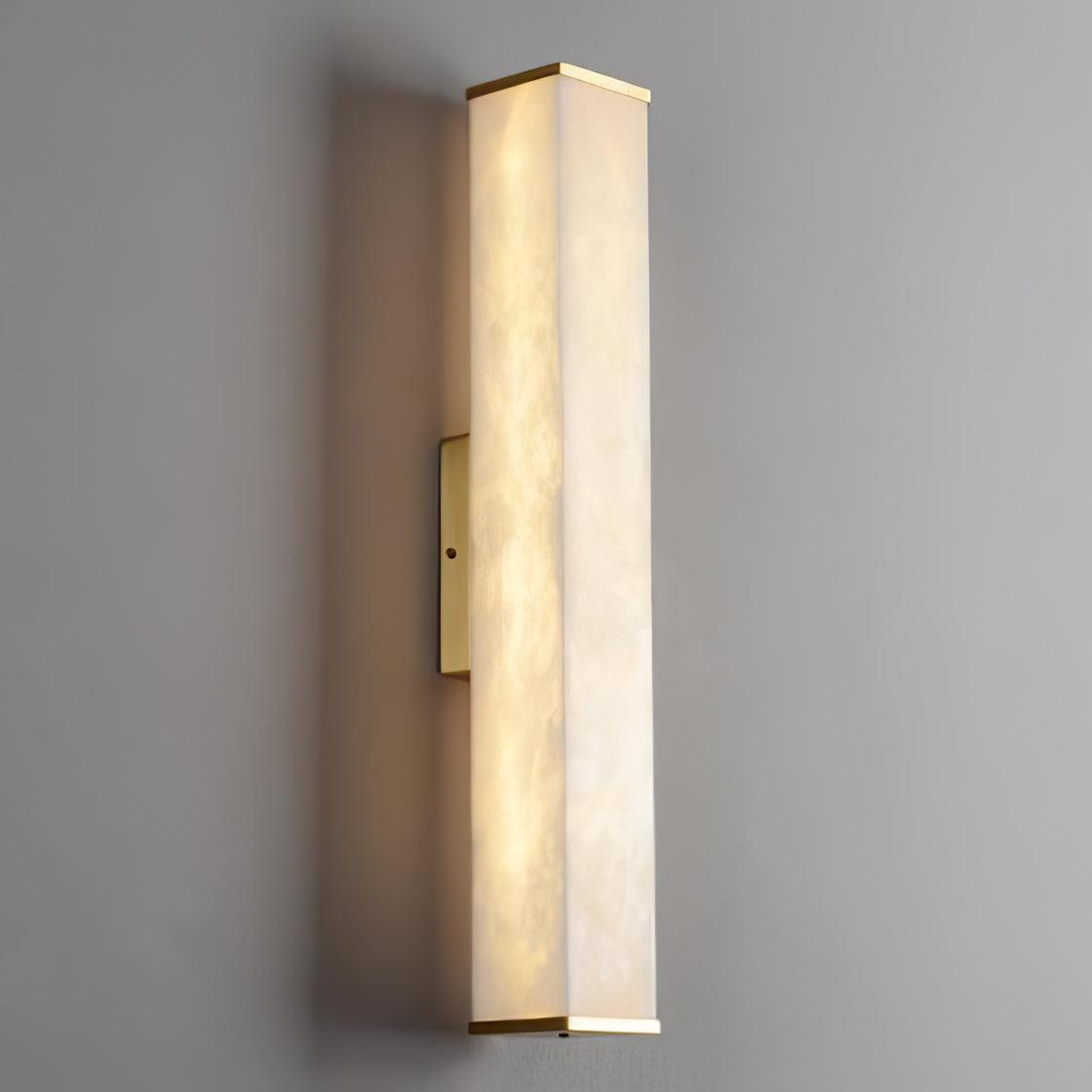 Vithaira Alabaster Linear Wall Lamp-Neutral Decor