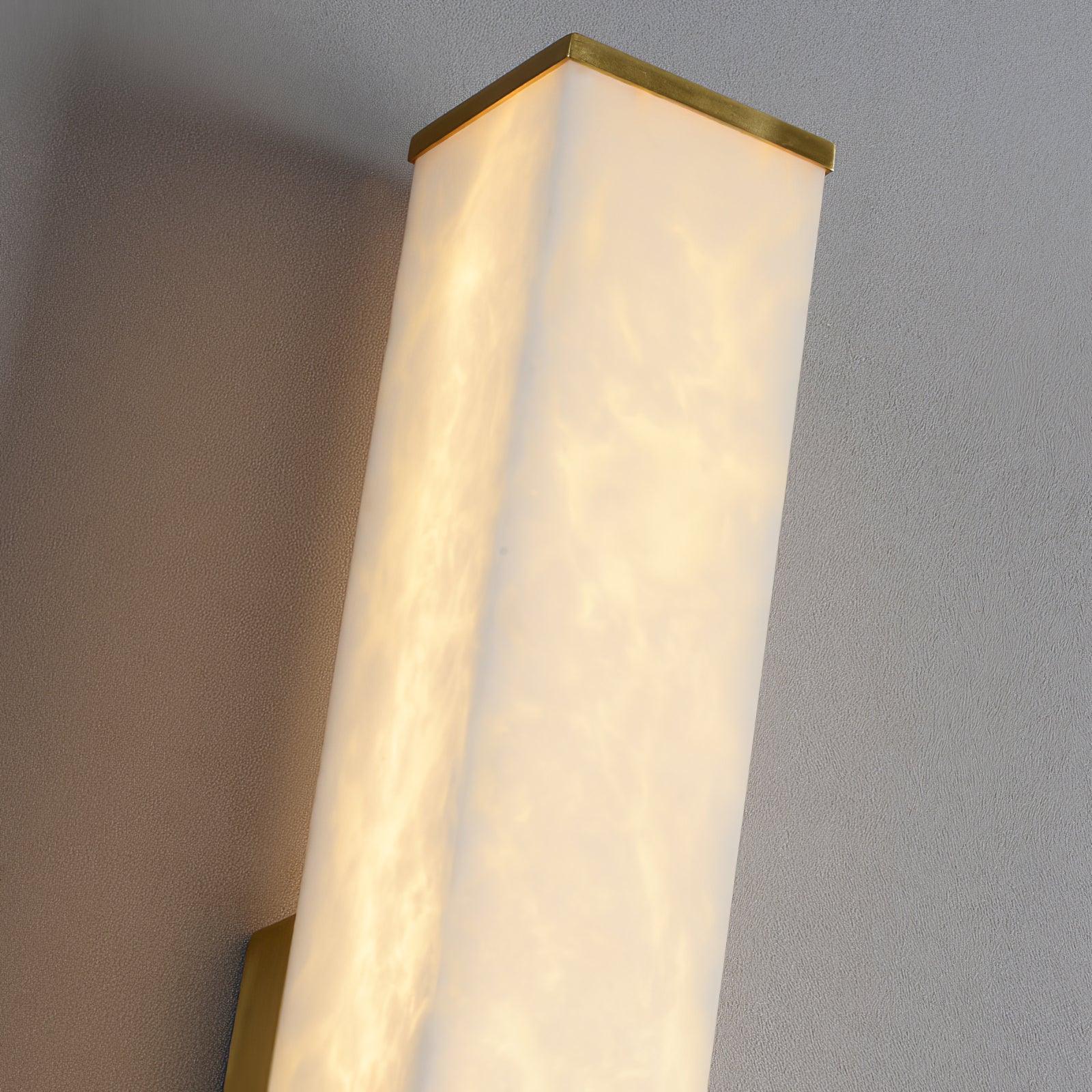 Vithaira Alabaster Linear Wall Lamp-Neutral Decor