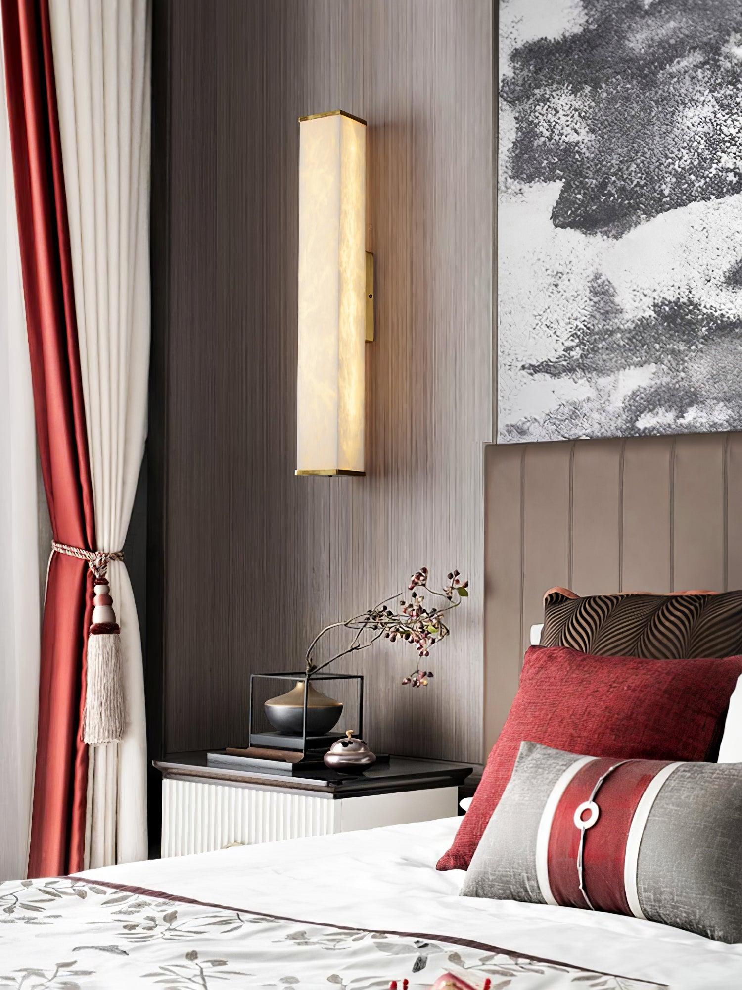 Vithaira Alabaster Linear Wall Lamp-Neutral Decor