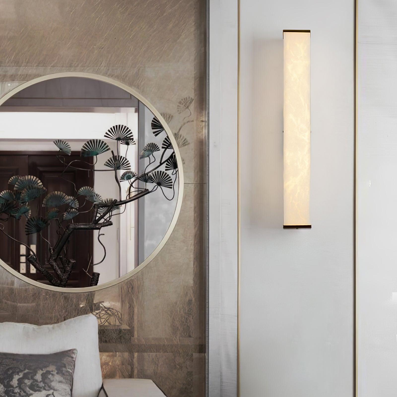 Vithaira Alabaster Linear Wall Lamp-Neutral Decor