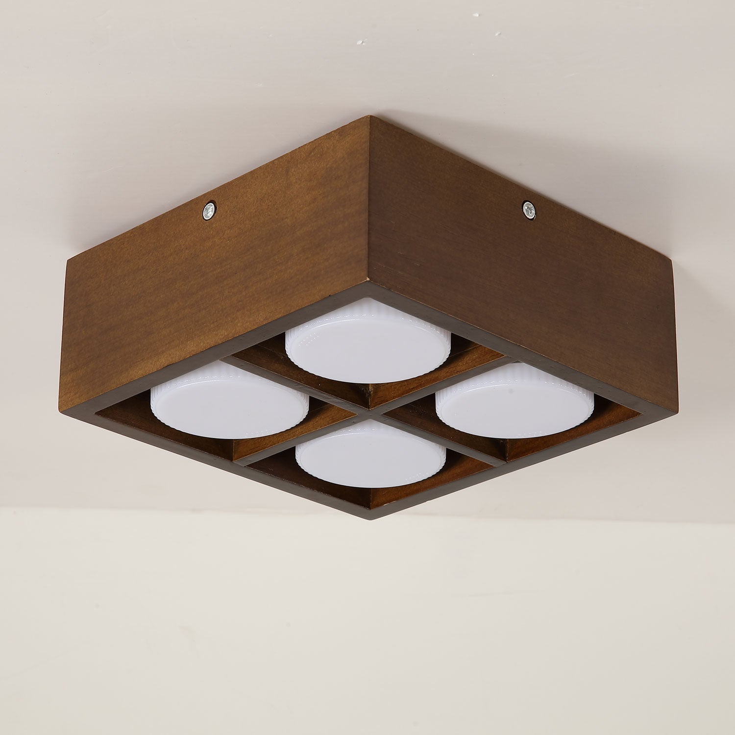 Eliza Minimalist Wood Ceiling Light-Neutral Decor