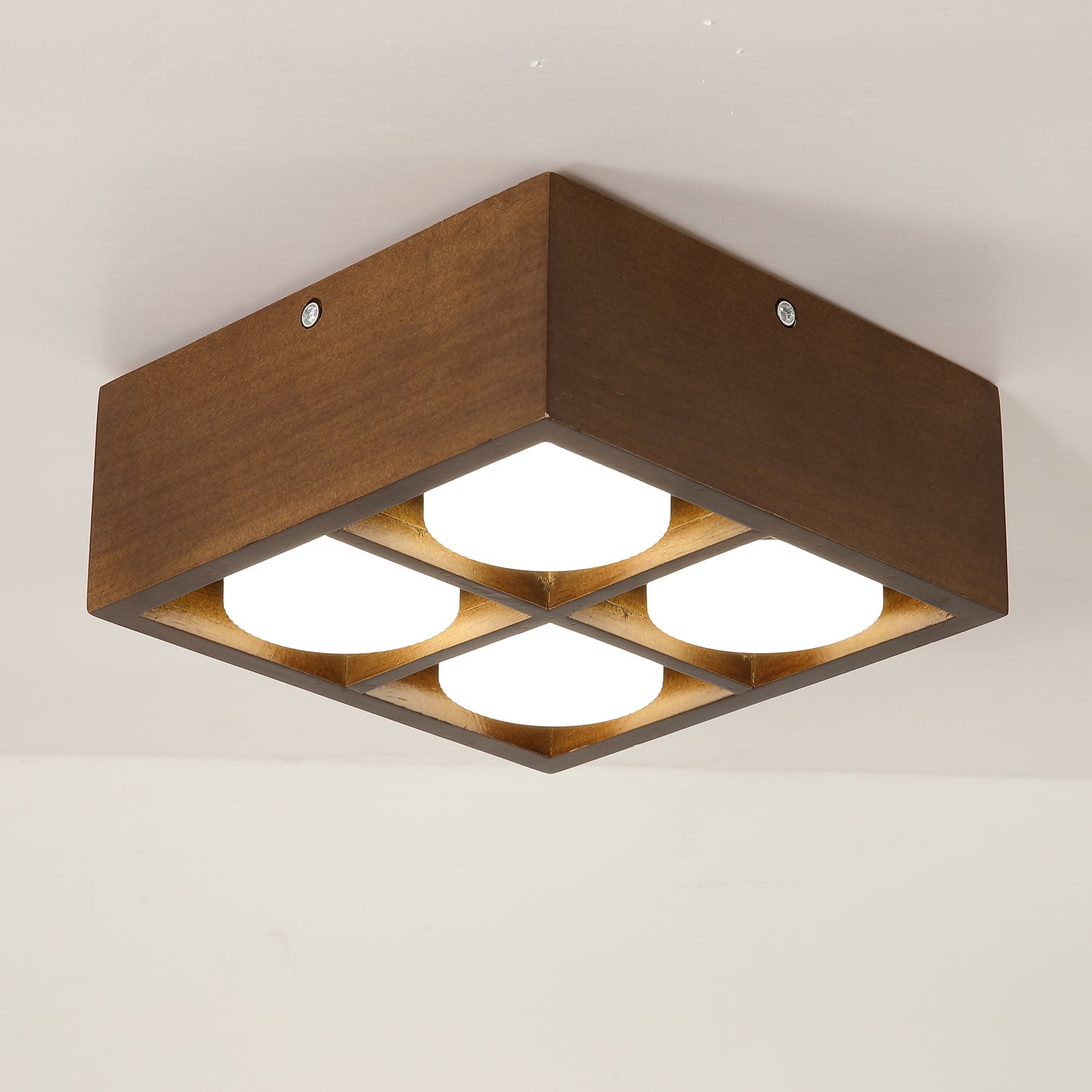 Eliza Minimalist Wood Ceiling Light-Neutral Decor