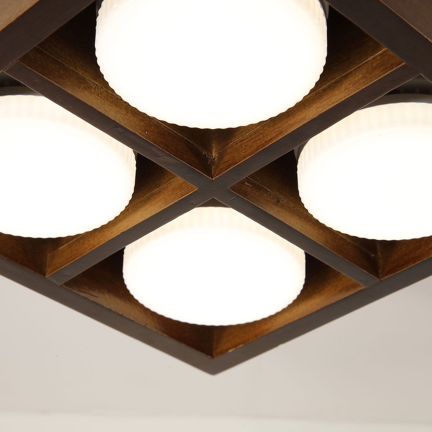 Eliza Minimalist Wood Ceiling Light-Neutral Decor
