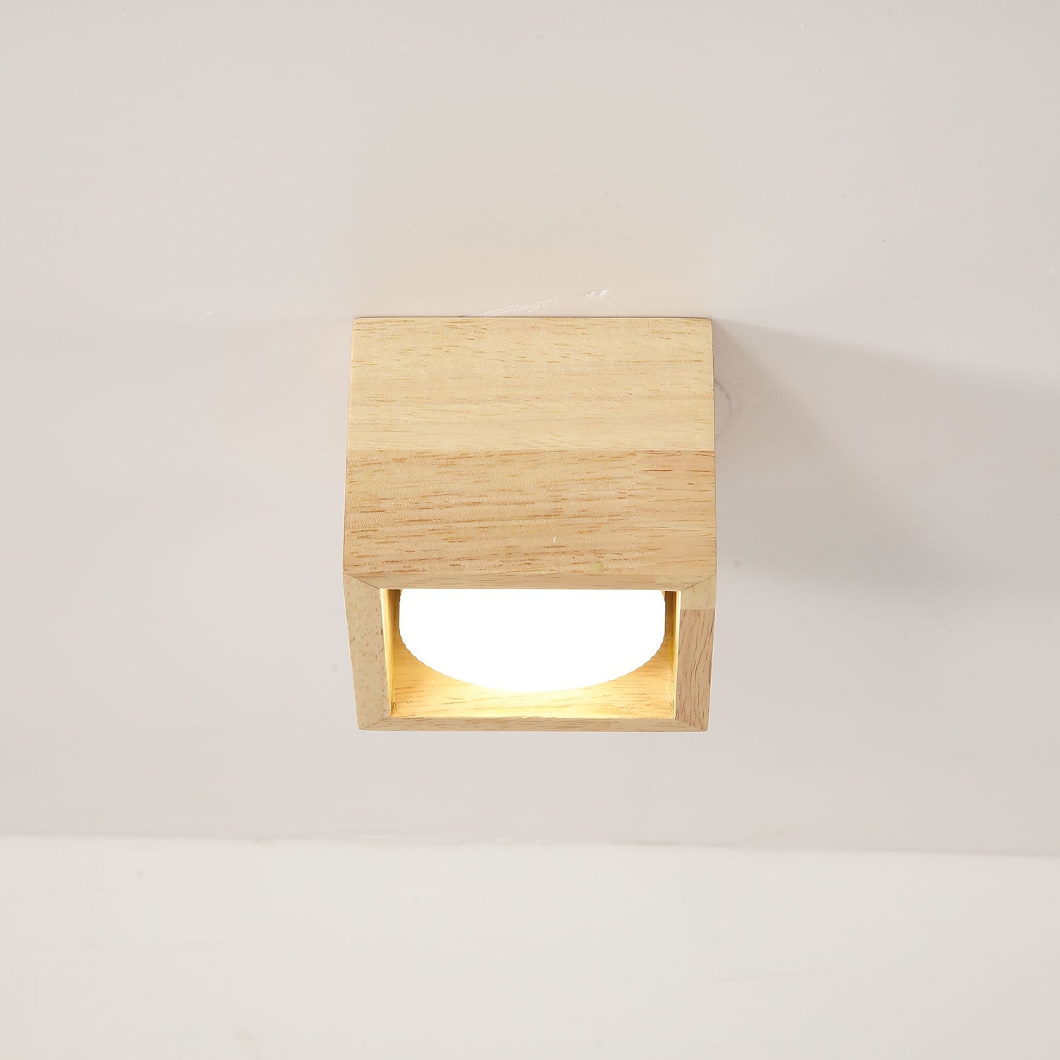 Eliza Minimalist Wood Ceiling Light-Neutral Decor