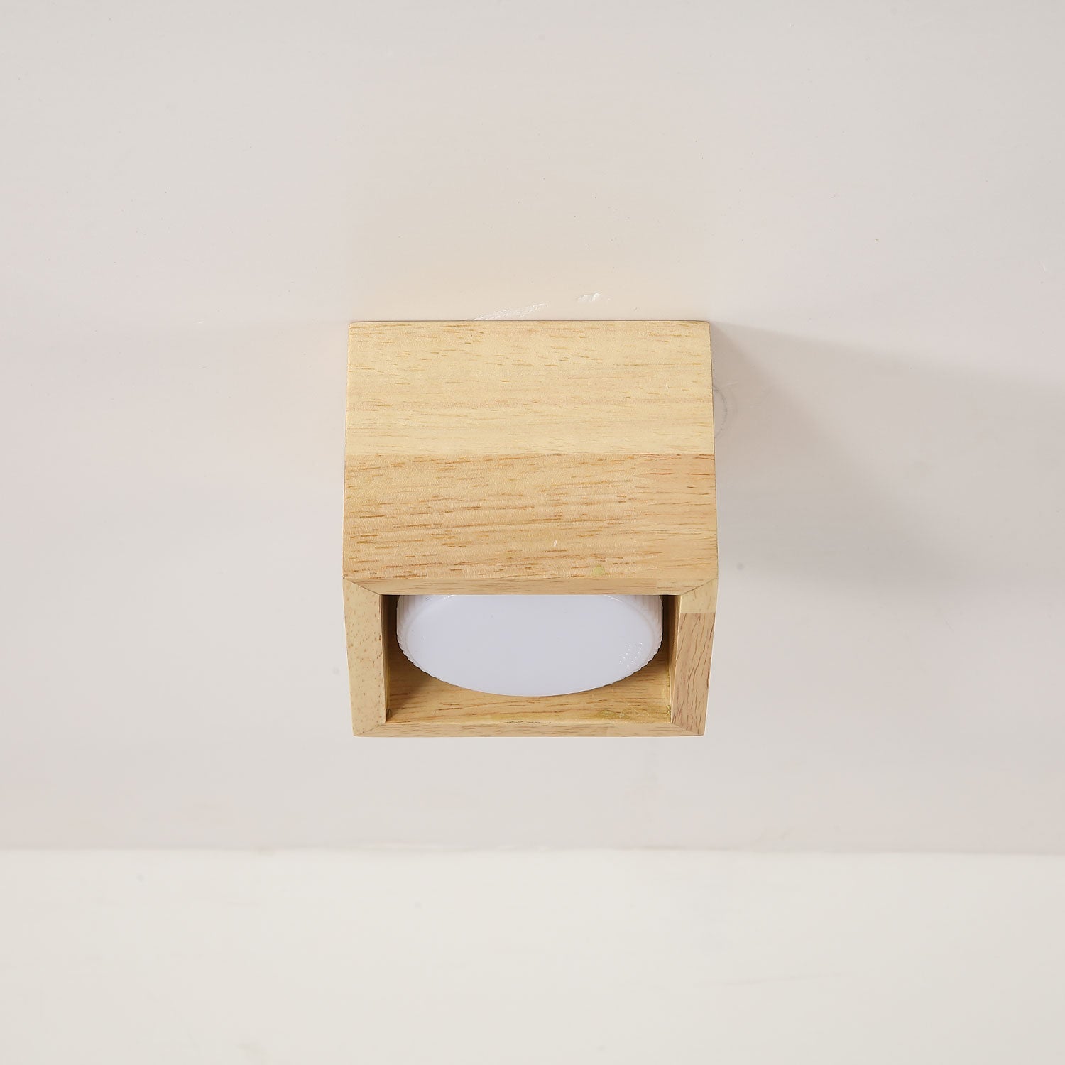 Eliza Minimalist Wood Ceiling Light-Neutral Decor