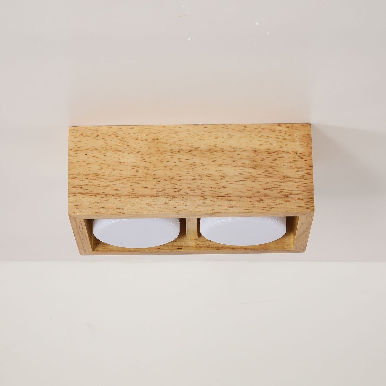 Eliza Minimalist Wood Ceiling Light-Neutral Decor