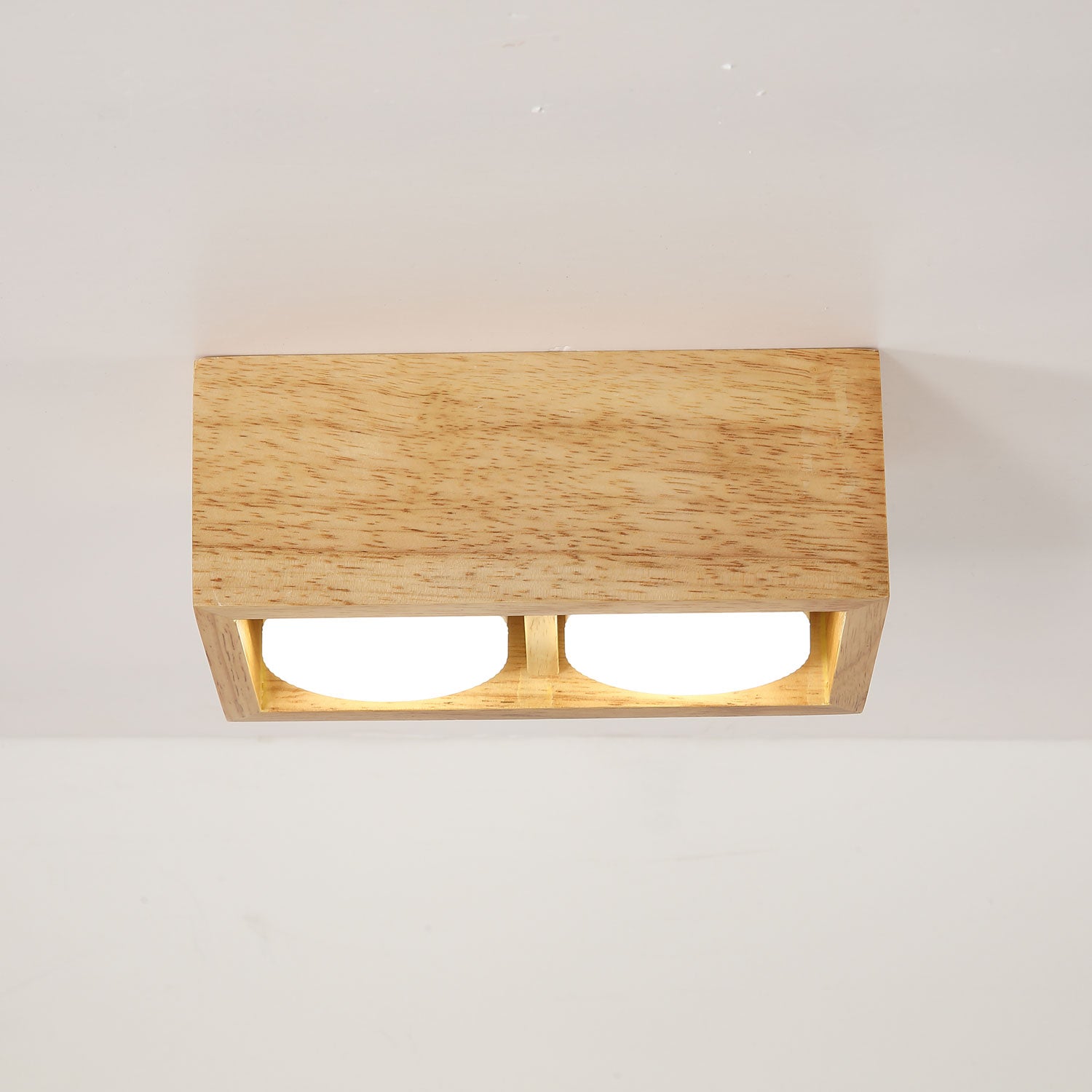 Eliza Minimalist Wood Ceiling Light-Neutral Decor