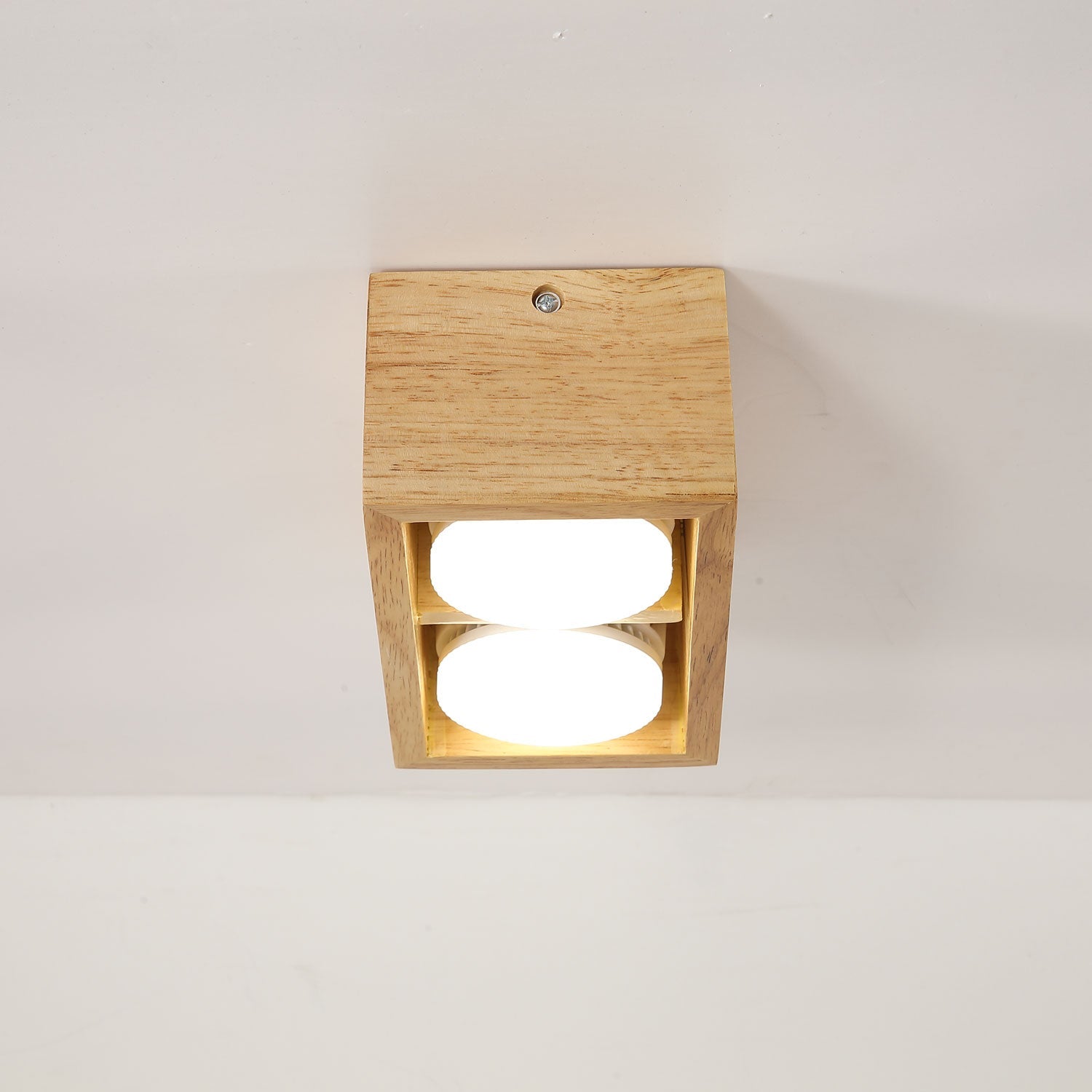 Eliza Minimalist Wood Ceiling Light-Neutral Decor