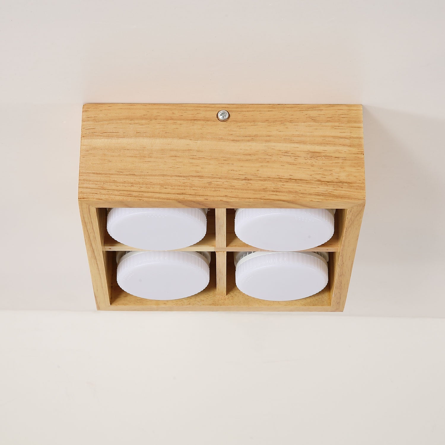 Eliza Minimalist Wood Ceiling Light-Neutral Decor