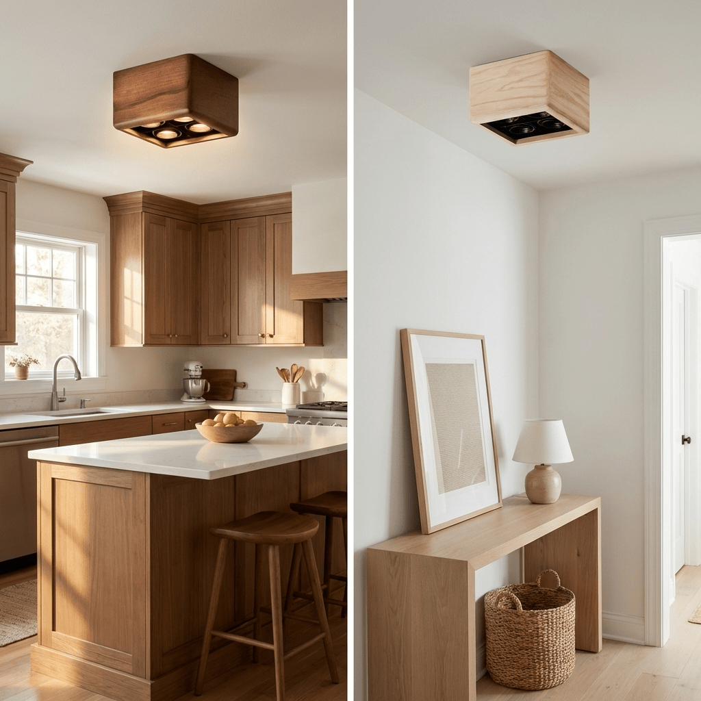 Cubro Wood Ceiling Spot-Neutral Decor