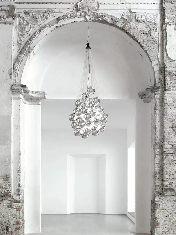 Cumulus Cascade Chandelier-Neutral Decor