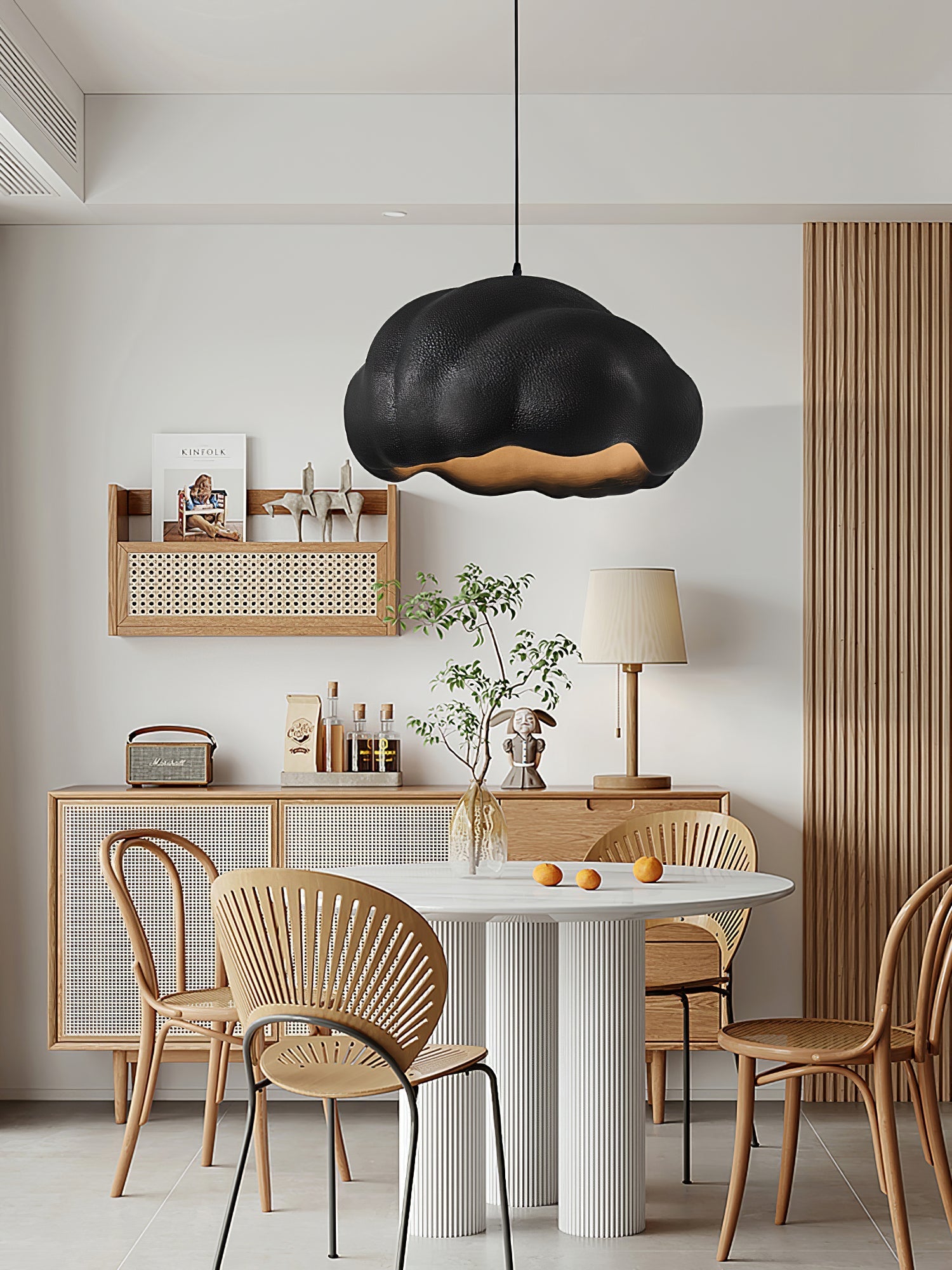 Itheira Modern Minimalist Plastic Pendant Light-Neutral Decor