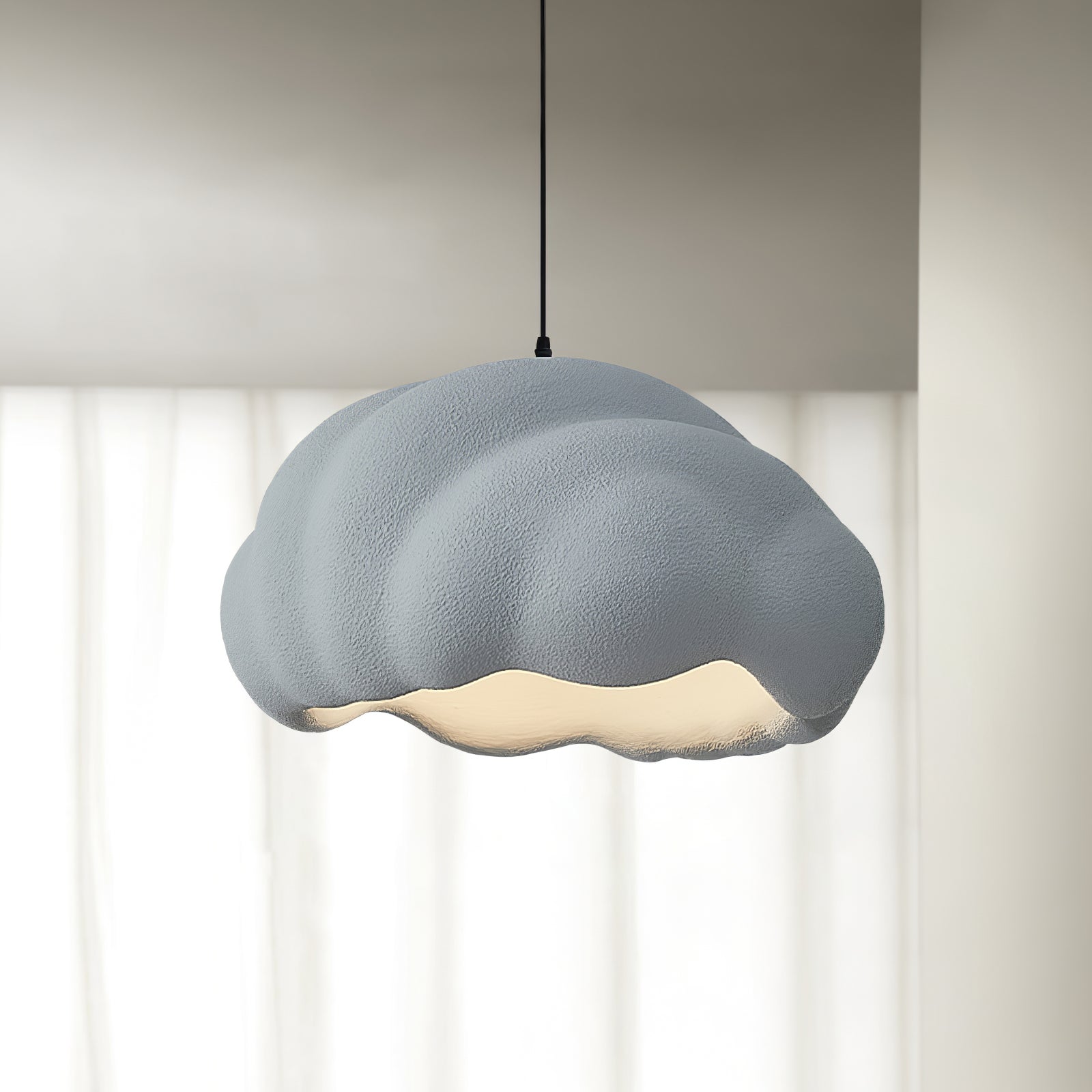 Itheira Modern Minimalist Plastic Pendant Light-Neutral Decor