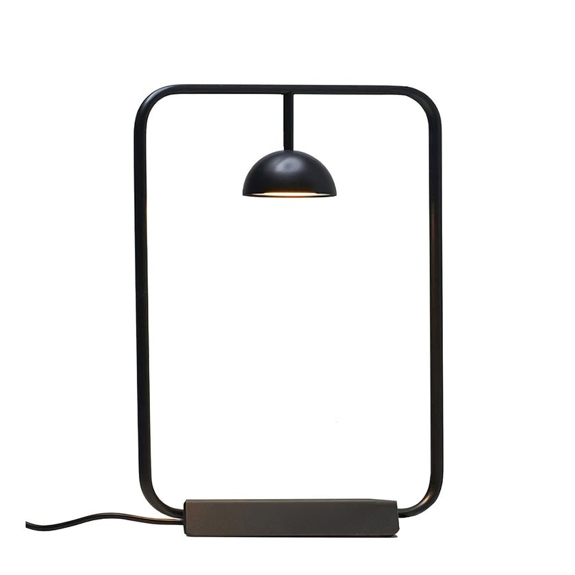 Dexton Geometric Table Lamp-Neutral Decor