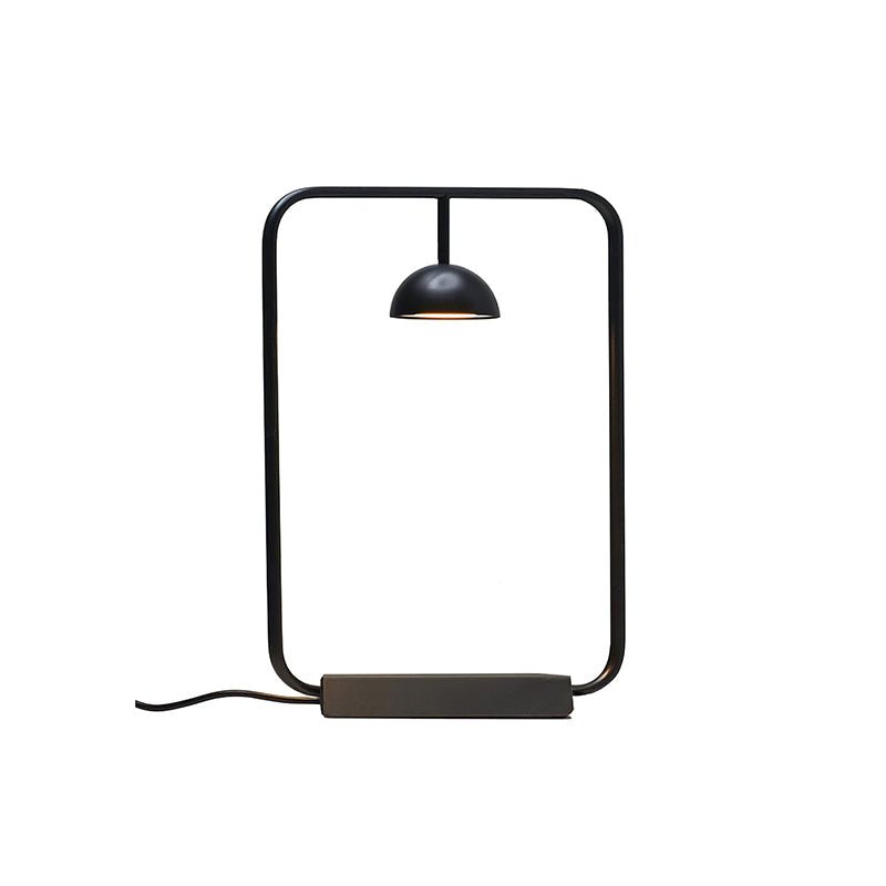 Dexton Geometric Table Lamp-Neutral Decor
