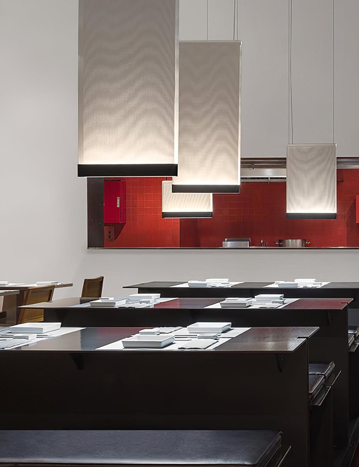 Emlin Minimalist Curtain Pendant Lamp-Neutral Decor