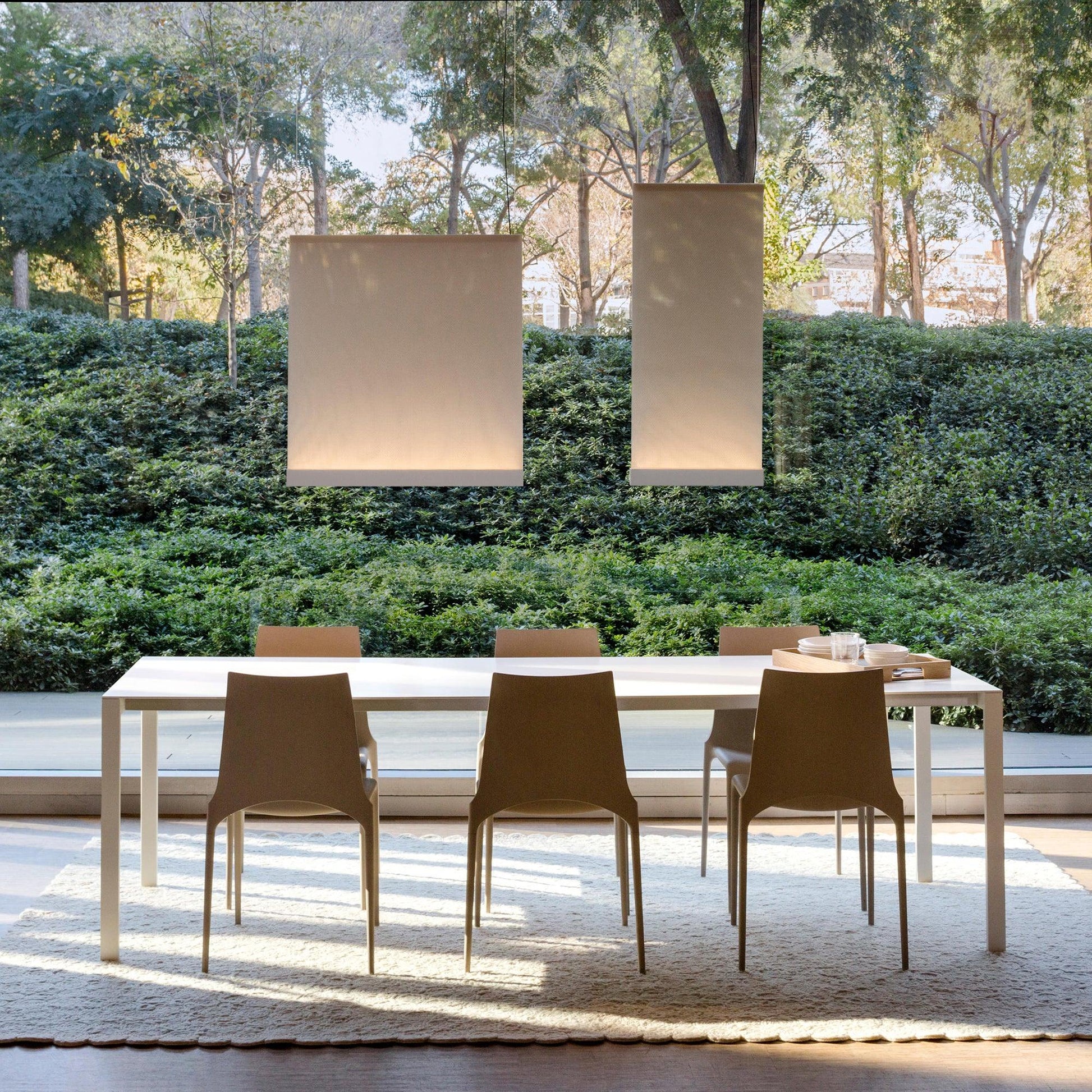 Emlin Minimalist Curtain Pendant Lamp-Neutral Decor