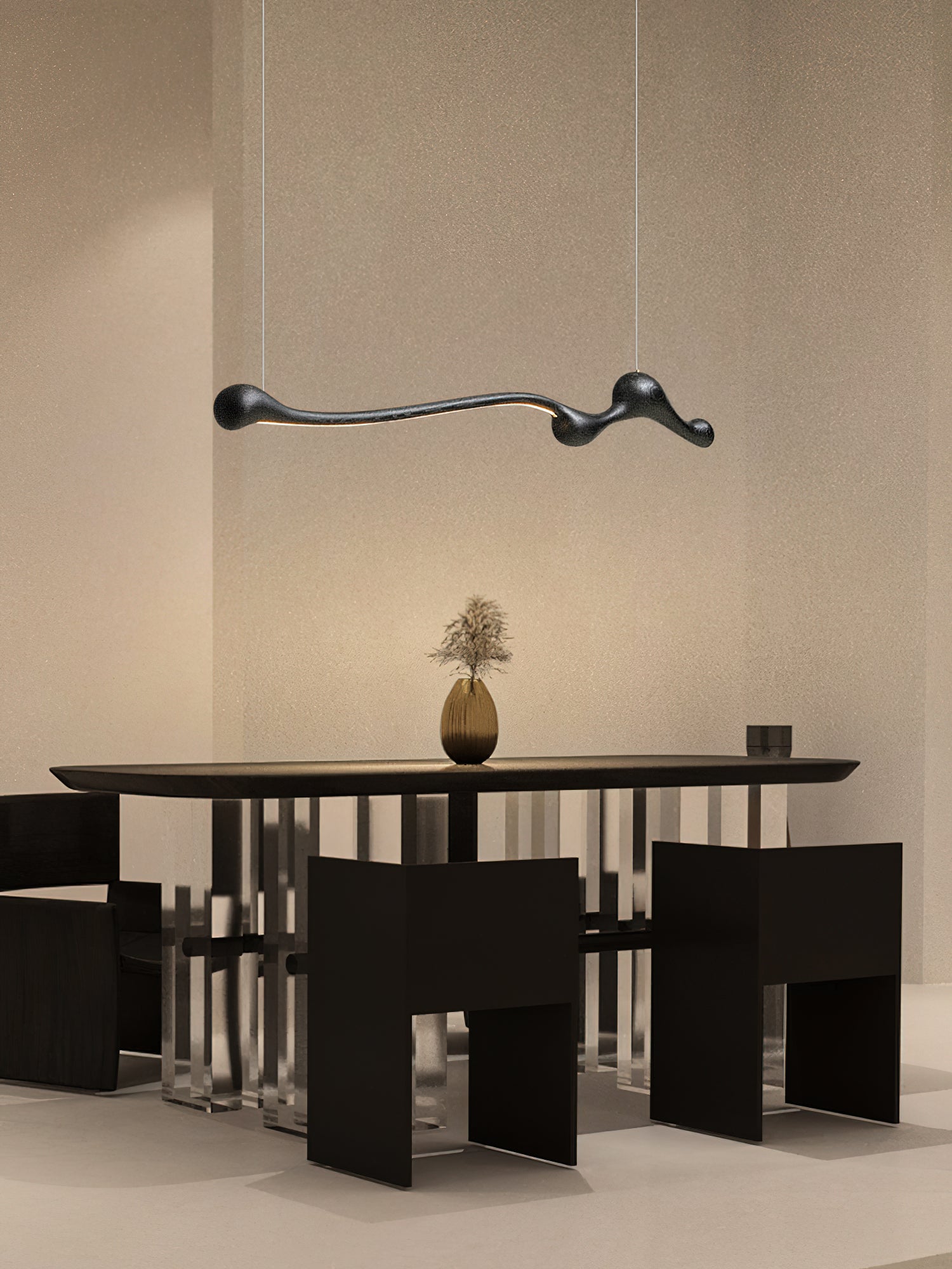 Alenor Wood Retro Pendant Lamp-Neutral Decor
