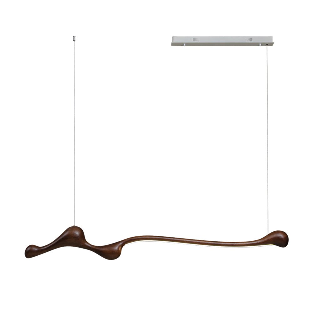 Alenor Wood Retro Pendant Lamp-Neutral Decor