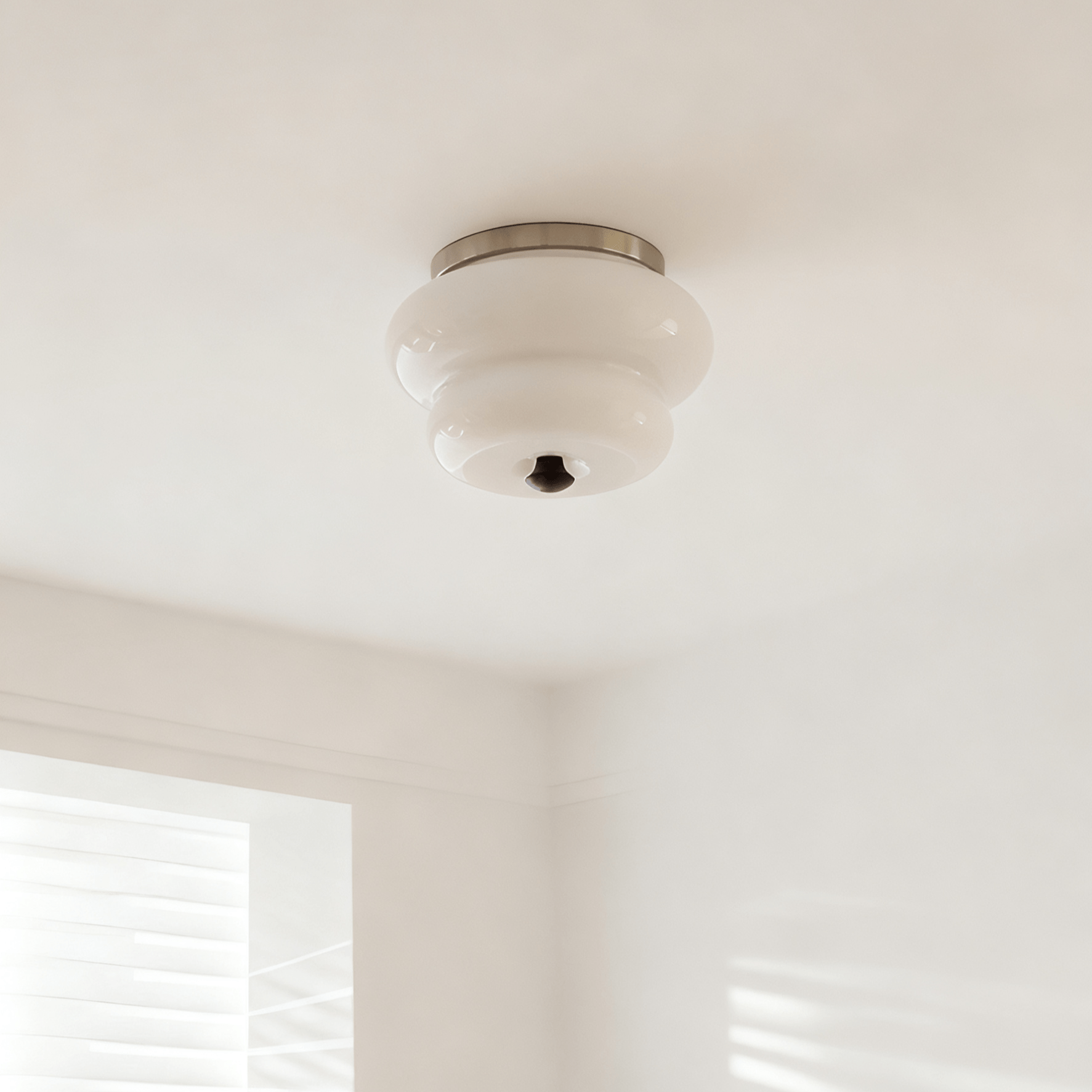 Curvaceous Ceiling Lamp-Neutral Decor