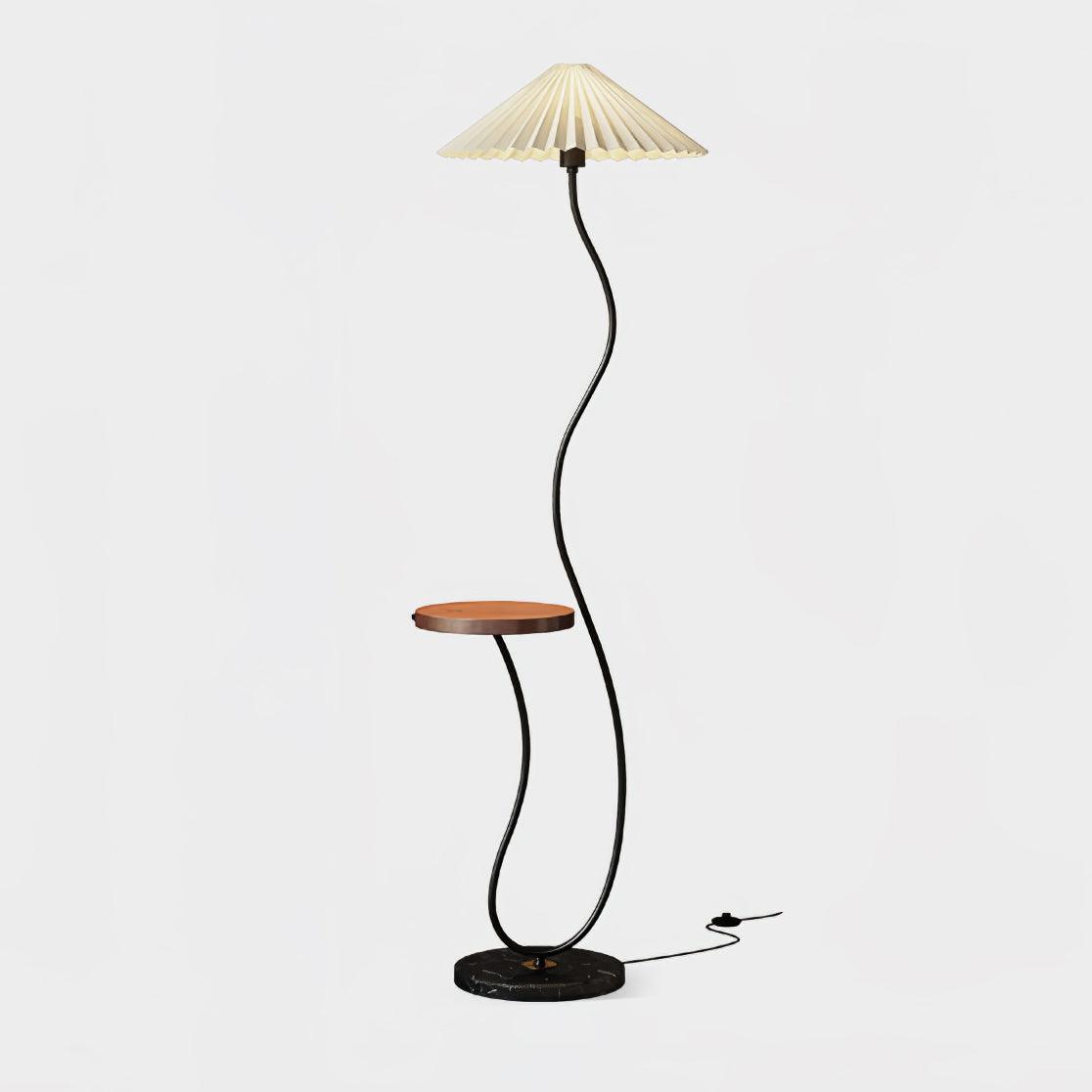 Ghel Minimalist Wood Floor Lamp-Neutral Decor