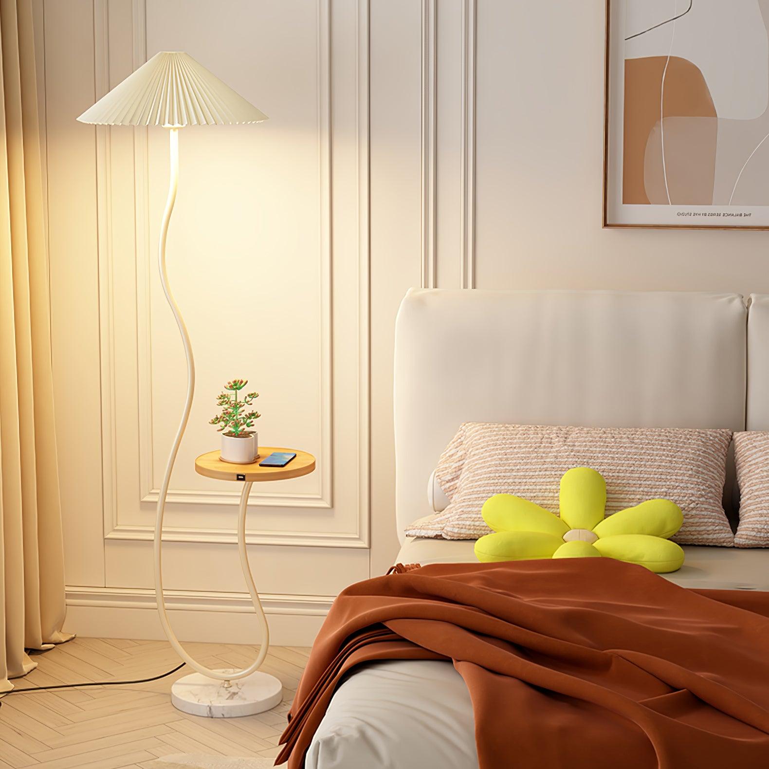 Ghel Minimalist Wood Floor Lamp-Neutral Decor