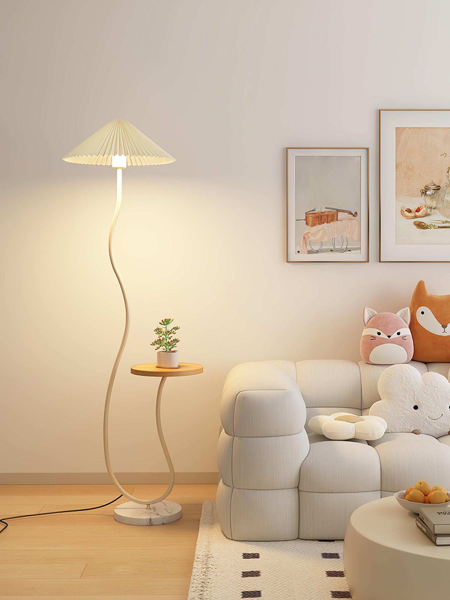 Ghel Minimalist Wood Floor Lamp-Neutral Decor