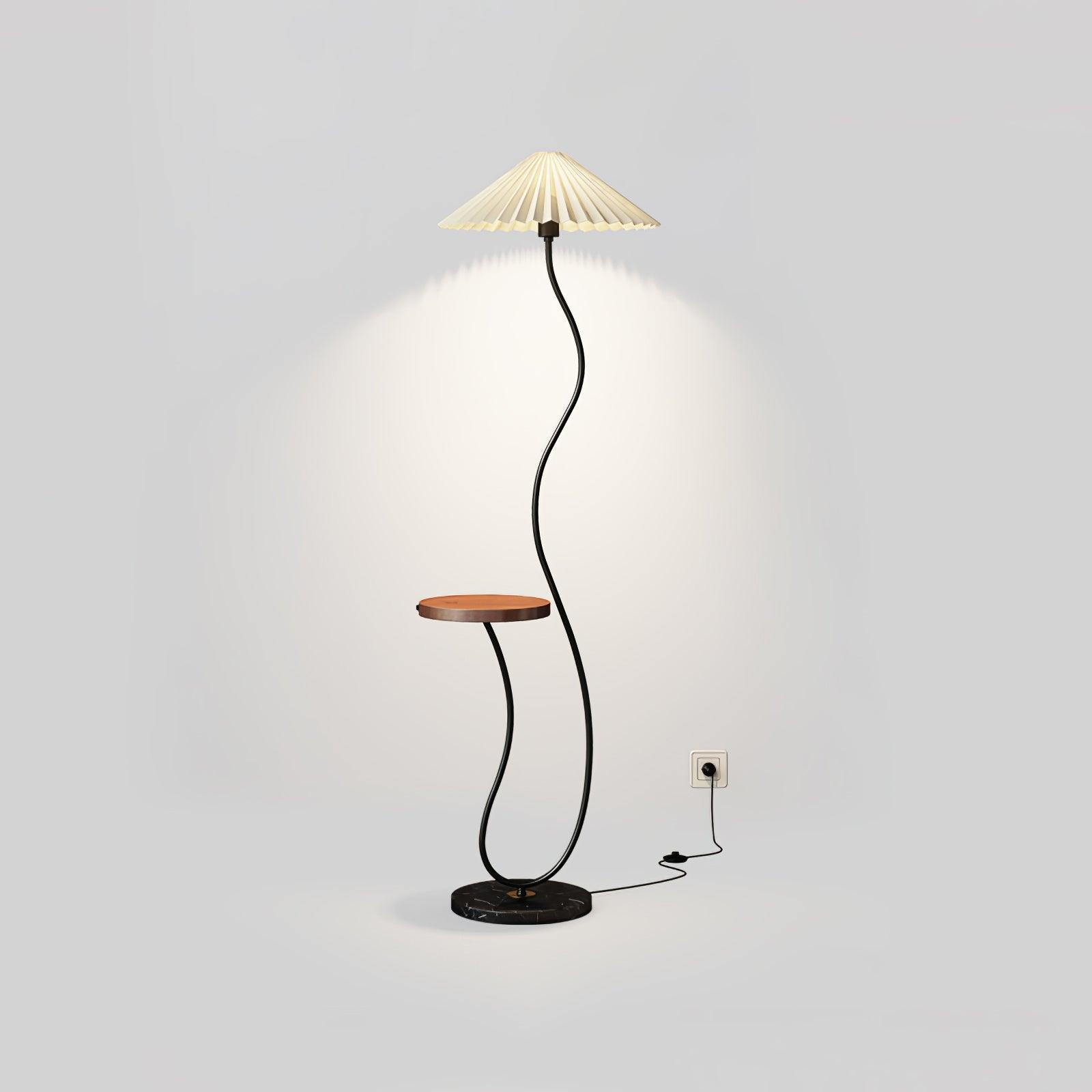 Ghel Minimalist Wood Floor Lamp-Neutral Decor