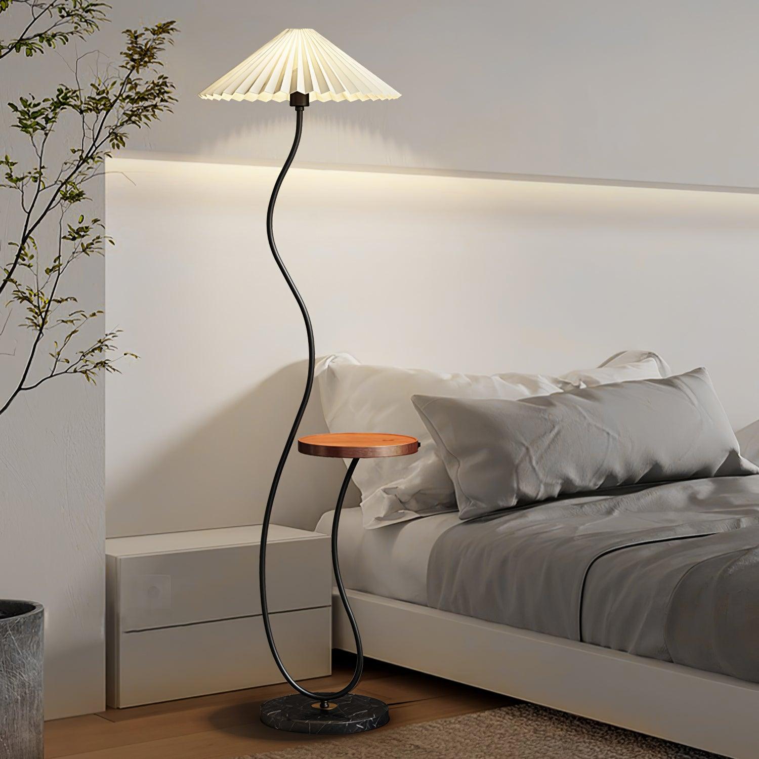 Ghel Minimalist Wood Floor Lamp-Neutral Decor