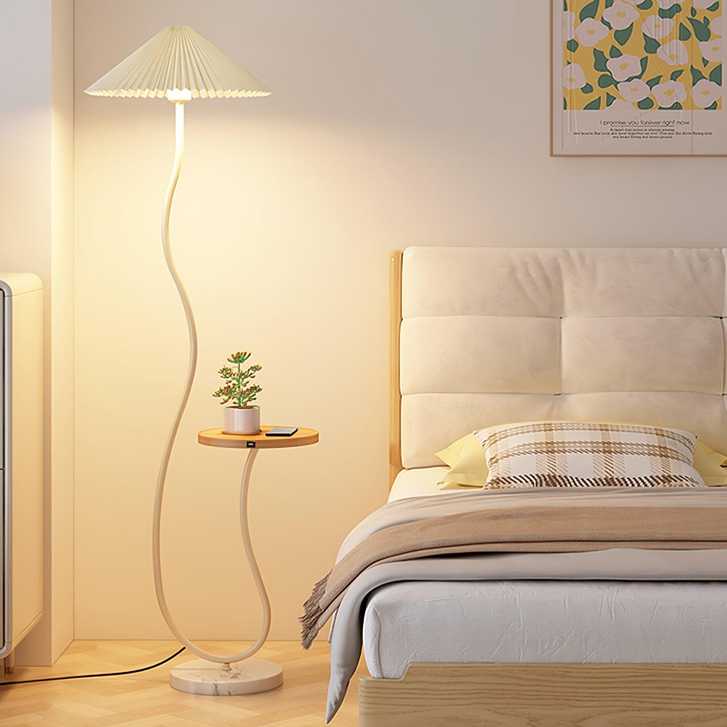 Ghel Minimalist Wood Floor Lamp-Neutral Decor